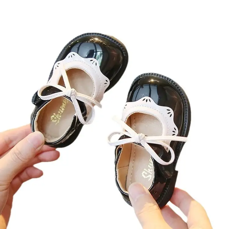 Female Baby Shoes One Year Old Spring and Autumn Children's Princess Shoes Baby Leather Shoes Breathable Non-slip Soft Bottom Toddler Shoes - Image 7