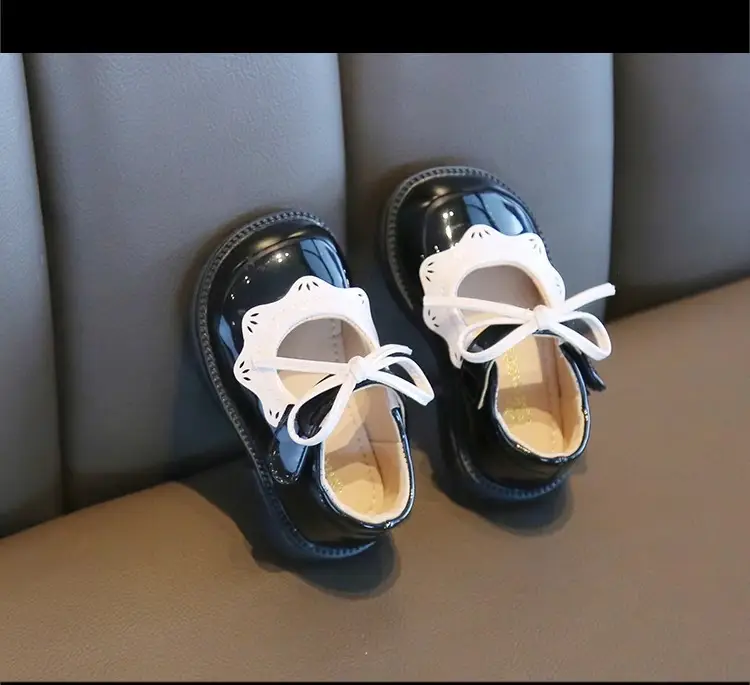 Female Baby Shoes One Year Old Spring and Autumn Children's Princess Shoes Baby Leather Shoes Breathable Non-slip Soft Bottom Toddler Shoes — feature 10