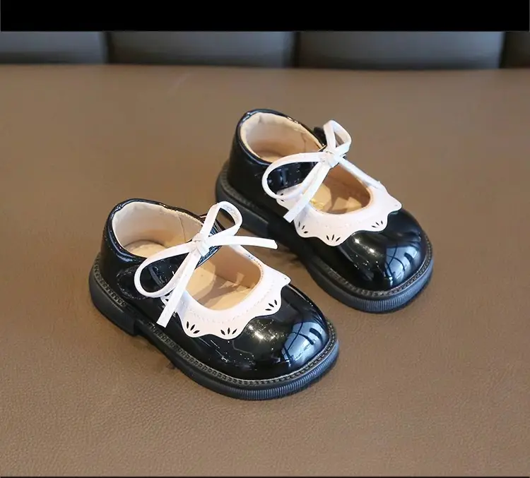 Female Baby Shoes One Year Old Spring and Autumn Children's Princess Shoes Baby Leather Shoes Breathable Non-slip Soft Bottom Toddler Shoes — feature 11