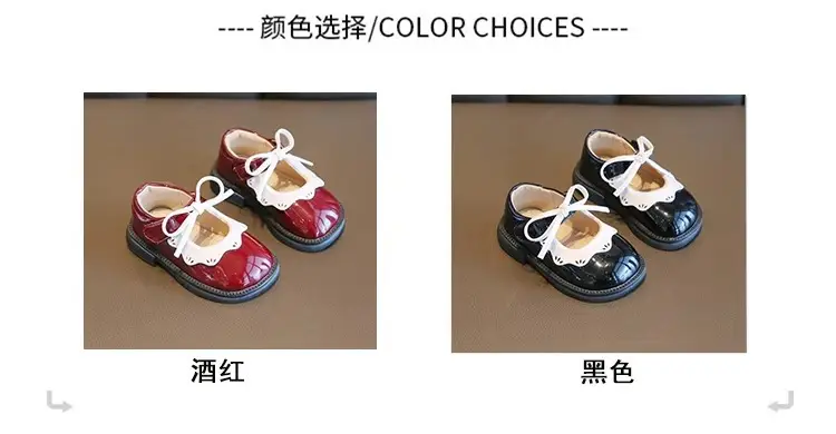 Female Baby Shoes One Year Old Spring and Autumn Children's Princess Shoes Baby Leather Shoes Breathable Non-slip Soft Bottom Toddler Shoes — feature 3