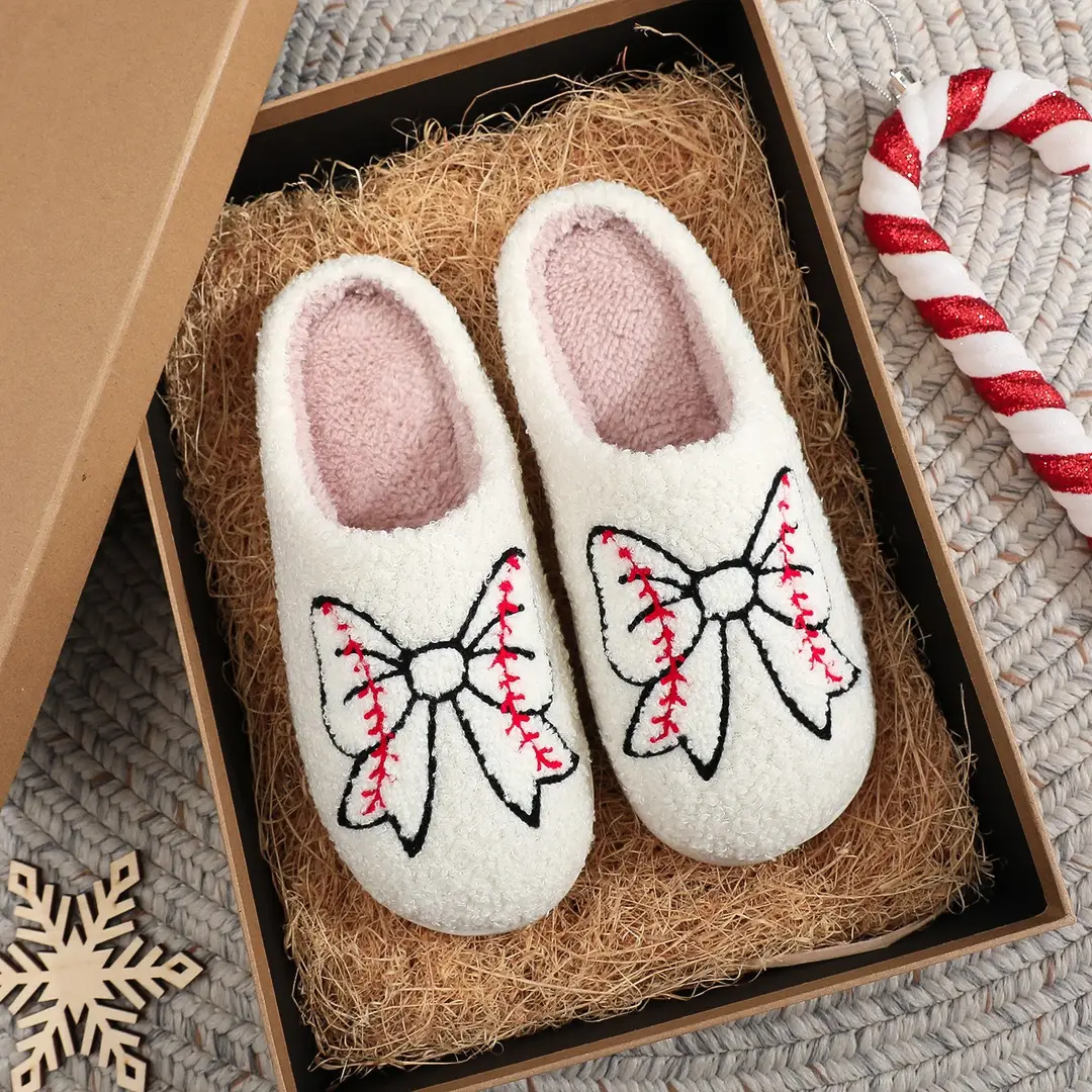 Amazon Grinch balloon Christmas Halloween explosion cotton slippers men and women home winter wool slippers cross-border — feature 25