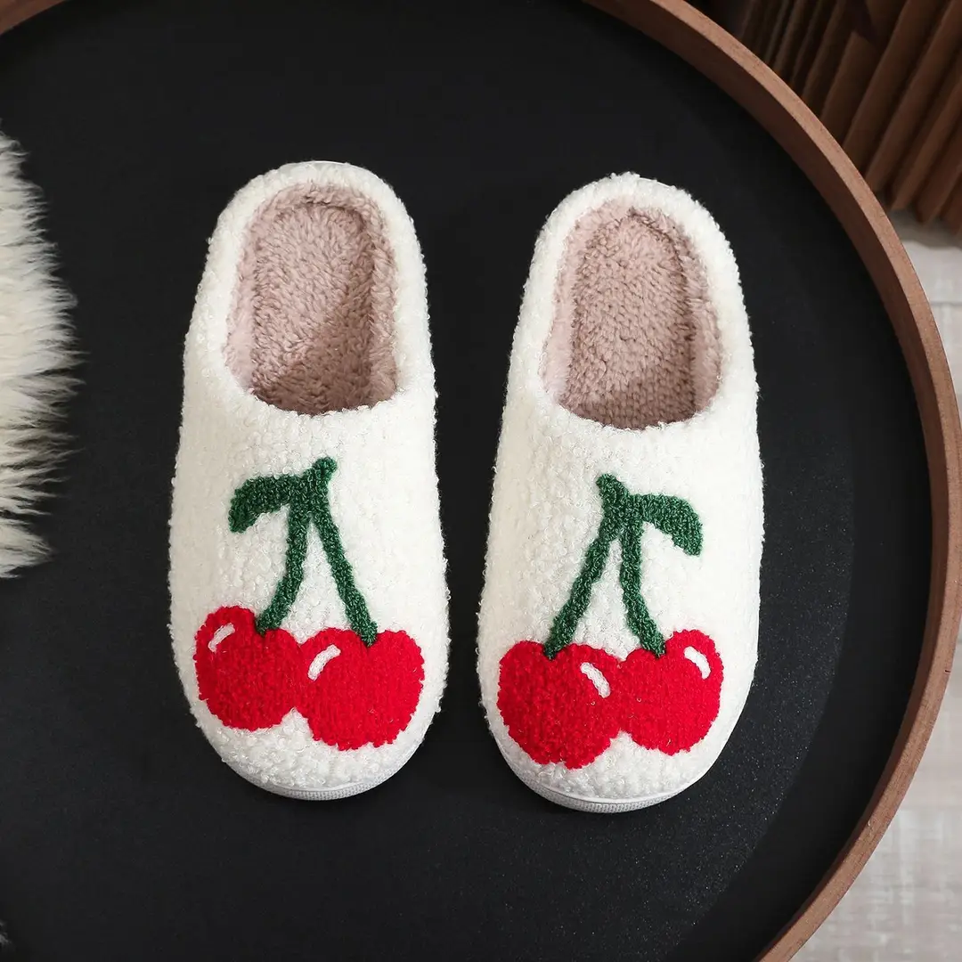 Amazon Grinch balloon Christmas Halloween explosion cotton slippers men and women home winter wool slippers cross-border — feature 29