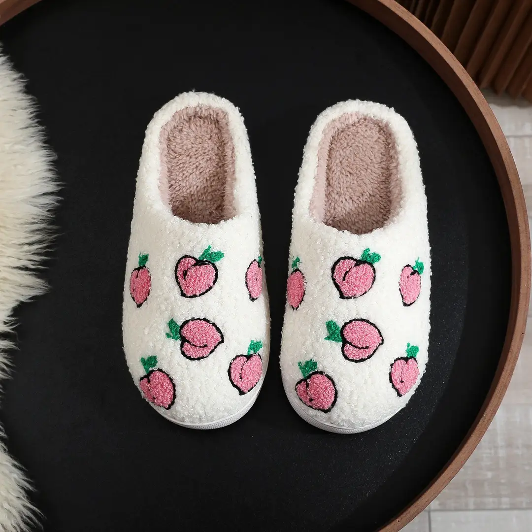 Amazon Grinch balloon Christmas Halloween explosion cotton slippers men and women home winter wool slippers cross-border — feature 38