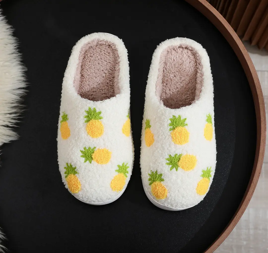 Amazon Grinch balloon Christmas Halloween explosion cotton slippers men and women home winter wool slippers cross-border - Image 17