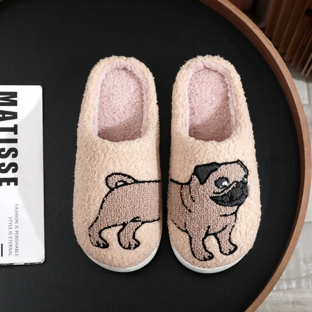 Amazon Grinch balloon Christmas Halloween explosion cotton slippers men and women home winter wool slippers cross-border - Image 23