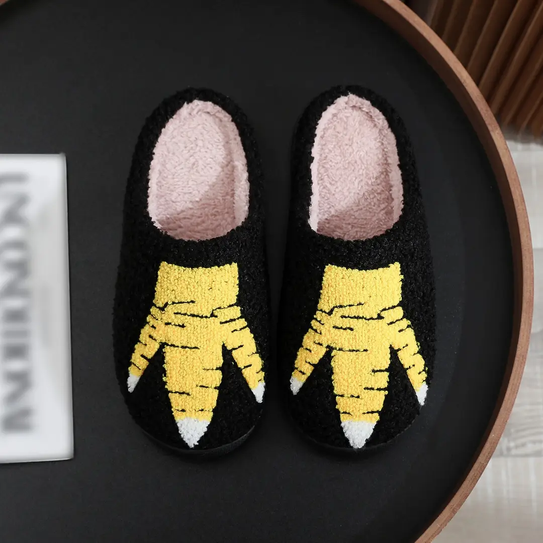 Amazon Grinch balloon Christmas Halloween explosion cotton slippers men and women home winter wool slippers cross-border - Image 24