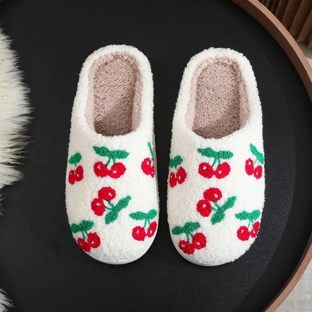Amazon Grinch balloon Christmas Halloween explosion cotton slippers men and women home winter wool slippers cross-border - Image 25