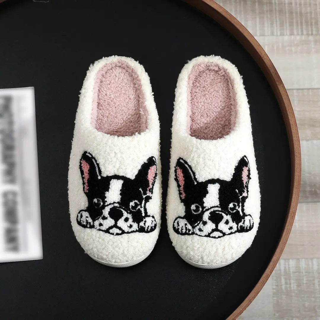 Amazon Grinch balloon Christmas Halloween explosion cotton slippers men and women home winter wool slippers cross-border - Image 34