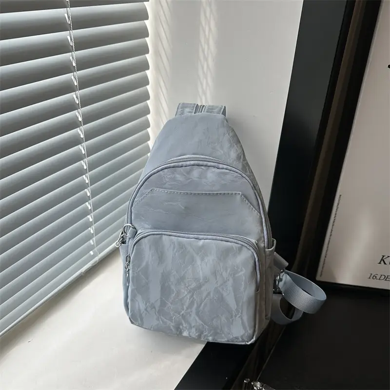 Women's Casual Crossbody Backpack 2024 Solid Color Large Capacity - Image 5