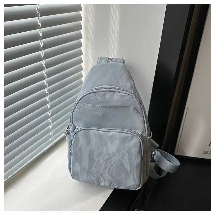 Women's Casual Crossbody Backpack 2024 Solid Color Large Capacity — feature 19