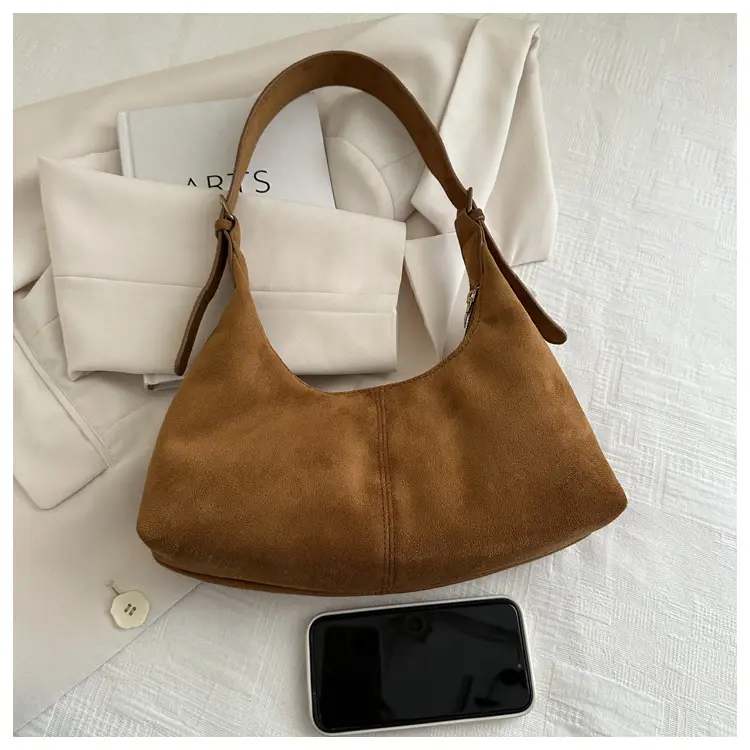 Black Frosted Shoulder Crossbody Bag Large Capacity — feature 23