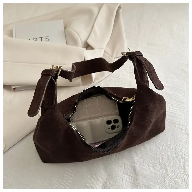 Black Frosted Shoulder Crossbody Bag Large Capacity — feature 32