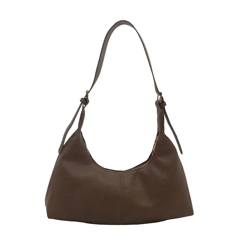 Black Frosted Shoulder Crossbody Bag Large Capacity - Image 2