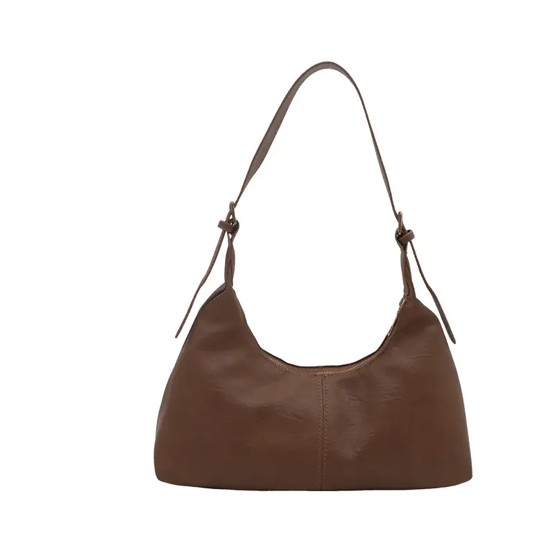 Black Frosted Shoulder Crossbody Bag Large Capacity - Image 3