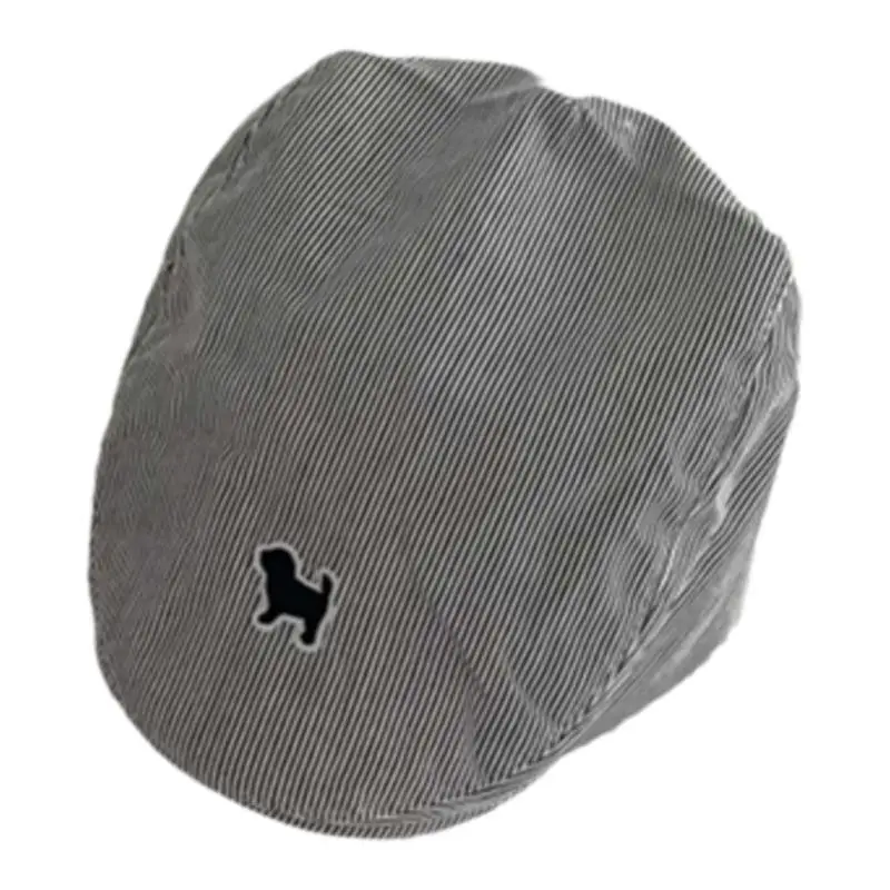 Baby Striped Hat Sunshade Cap Gray - Image 9