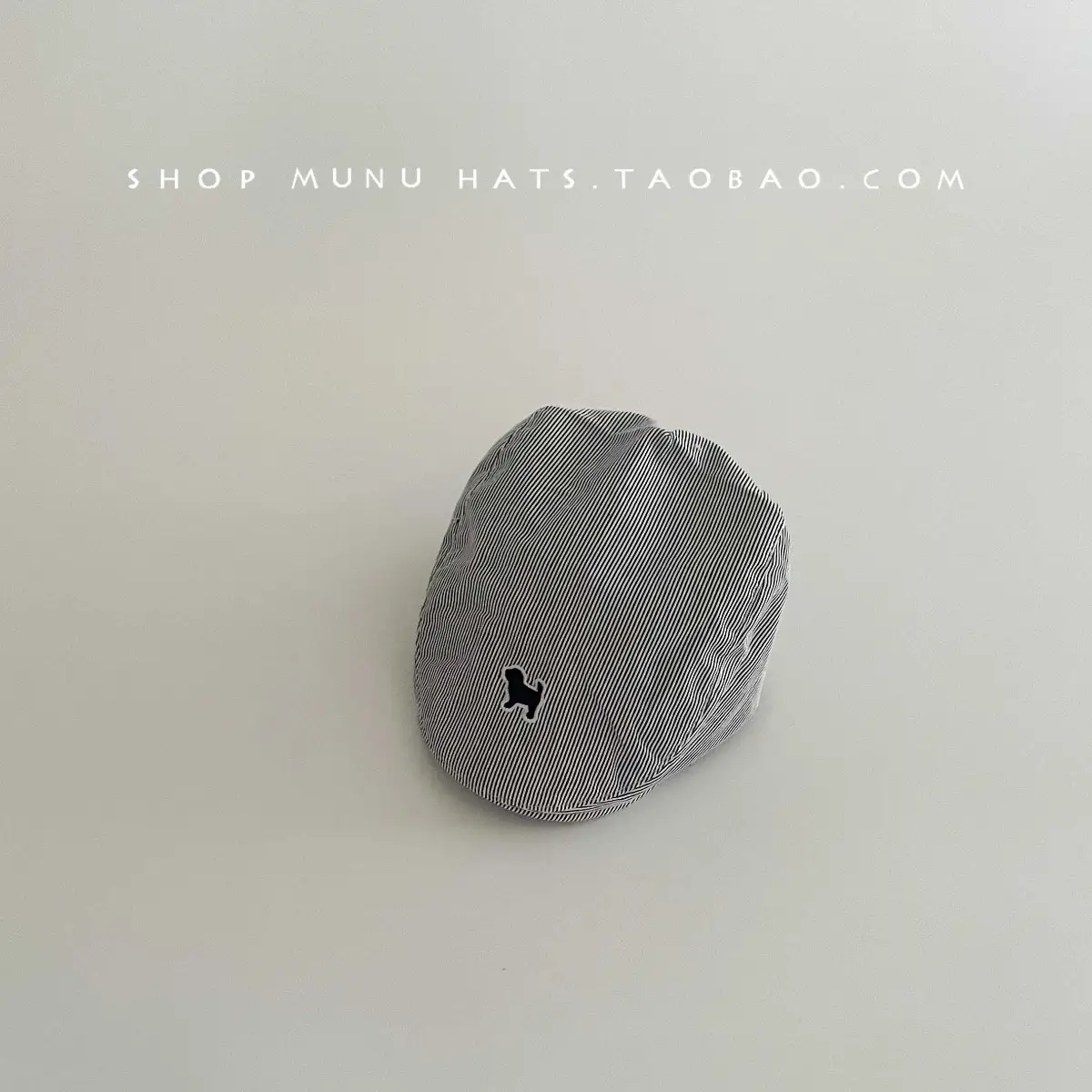 Baby Striped Hat Sunshade Cap Gray — feature 33