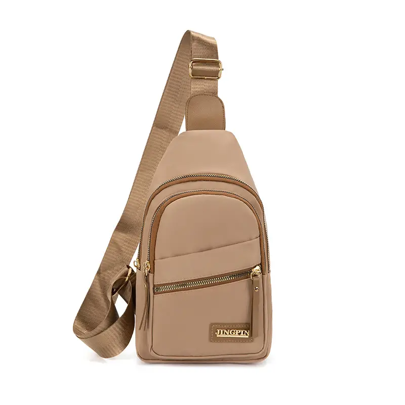 Green Korean Style Multi-layer Chest Bag for Women - Image 7