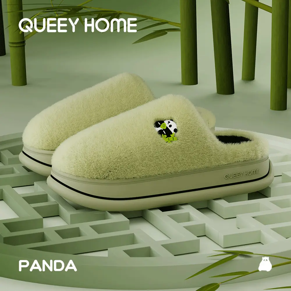 Cotton Slippers for Women in Winter 2026 New Model That Can Be Worn Outside the Home, Warm and Non-Slip Thick-Soled Couple's Cotton Slippers for Men in Winter - Image 5
