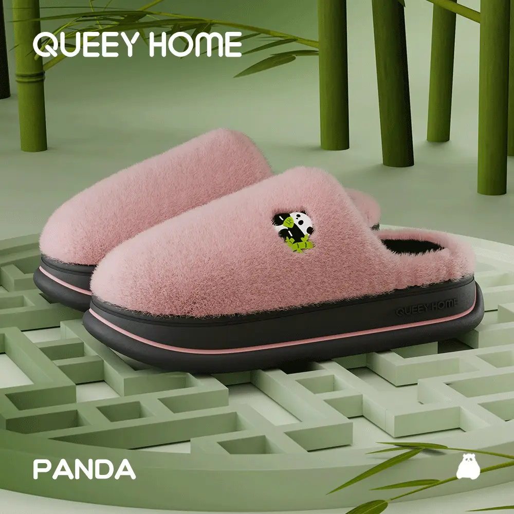 Cotton Slippers for Women in Winter 2026 New Model That Can Be Worn Outside the Home, Warm and Non-Slip Thick-Soled Couple's Cotton Slippers for Men in Winter - Image 3