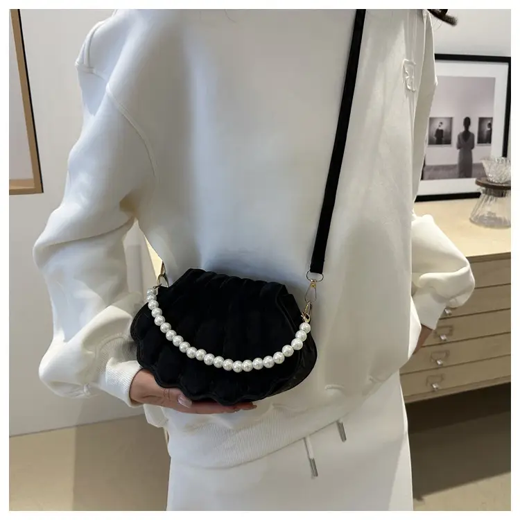 Pink Pearl Crossbody Bag for Women 2024 - Image 7