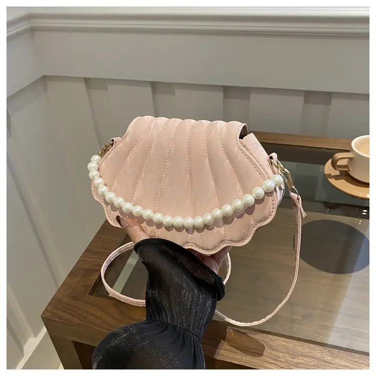 Pink Pearl Crossbody Bag for Women 2024 - Image 5