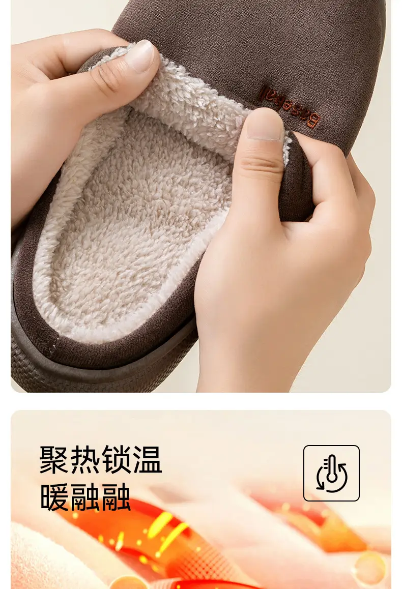 2025 New Bear Shaped Cotton Slippers for Women — feature 7
