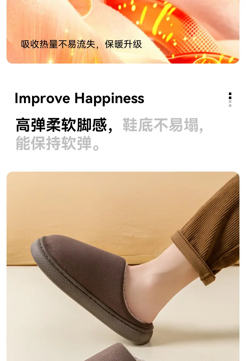 2025 New Bear Shaped Cotton Slippers for Women — feature 8