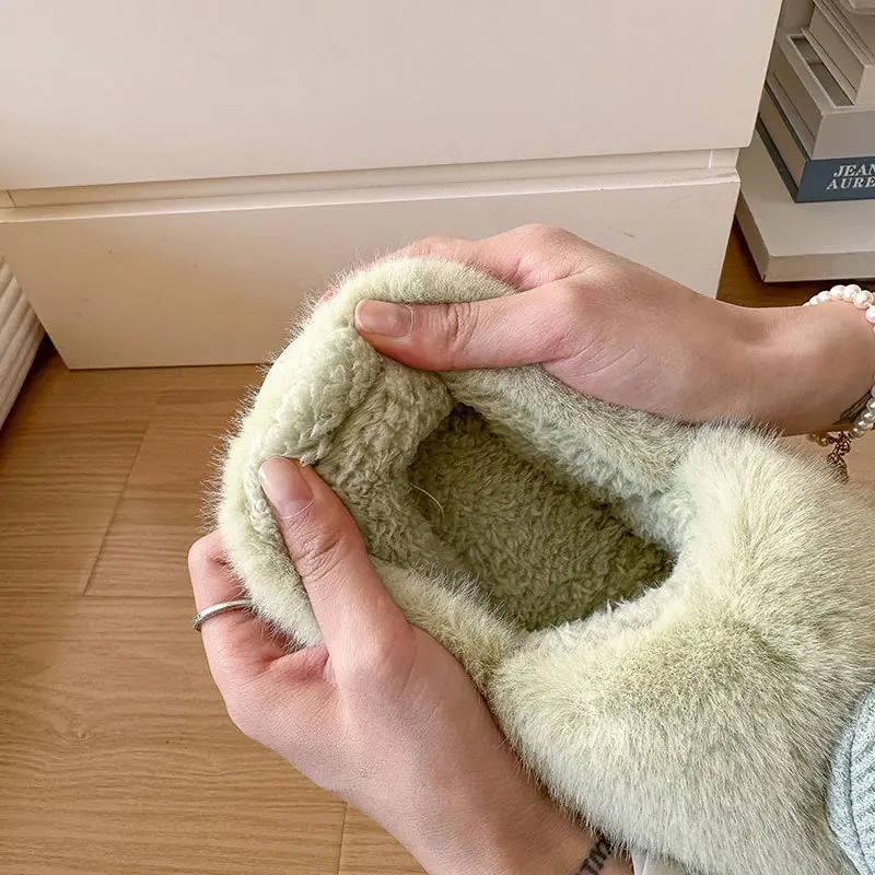Women's Cartoon Mushroom Cotton Slippers Warm Fleece 2024 - Image 12