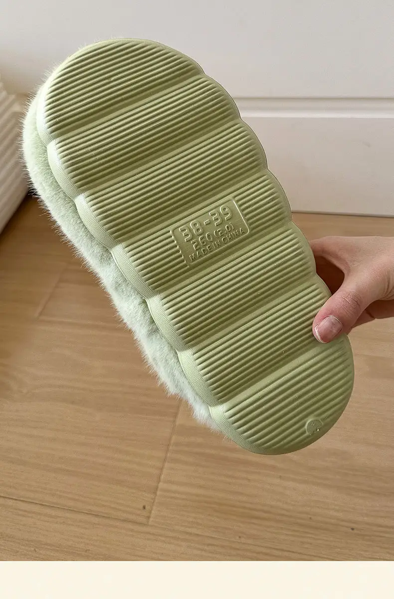 Women's Cartoon Mushroom Cotton Slippers Warm Fleece 2024 — feature 6