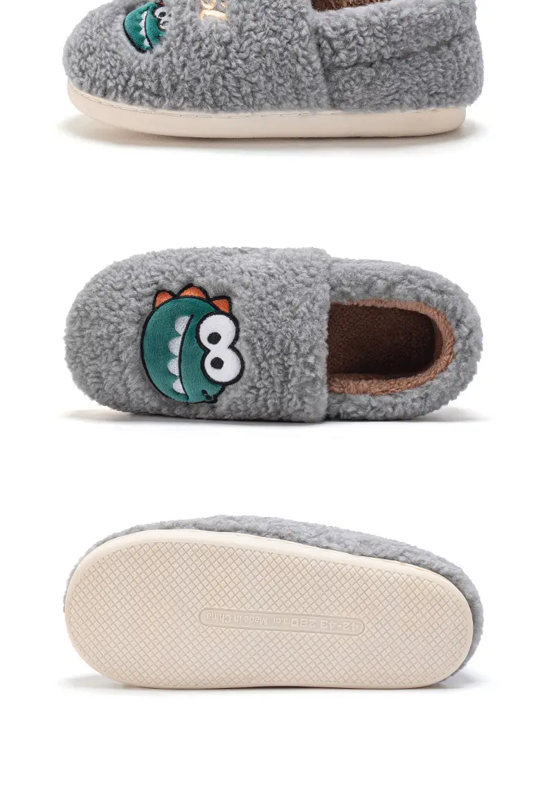 Cute Cotton Moon Slippers Women Winter Warm Indoor Home Wear — feature 16