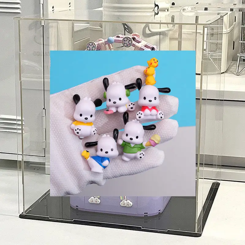 Compatible with Lego Eight Music Box Building Blocks Carousel Ferris Wheel Assembled Small Particles Girls Gift Cross-border Wholesale