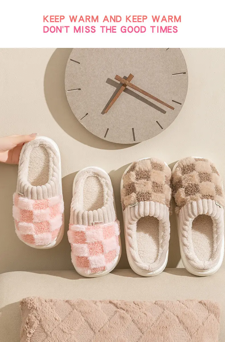 New Style Cotton Slippers Men's Autumn Winter Warm Non-Slip — feature 12