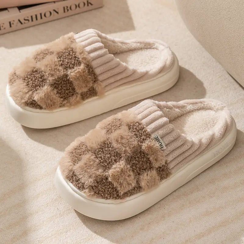 New Style Cotton Slippers Men's Autumn Winter Warm Non-Slip - Image 5