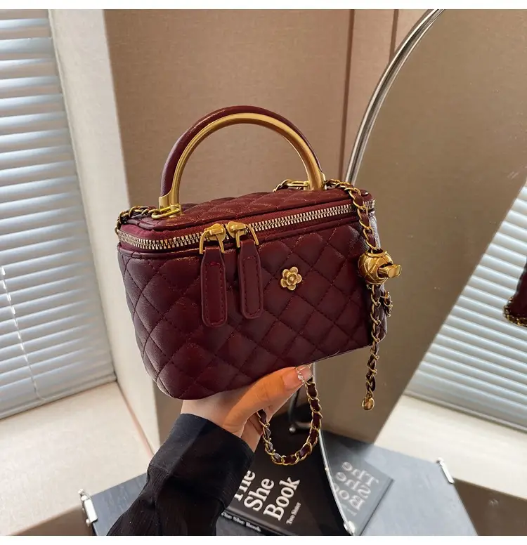 2024 Autumn Winter Rhombic Box Bag for Women — feature 39