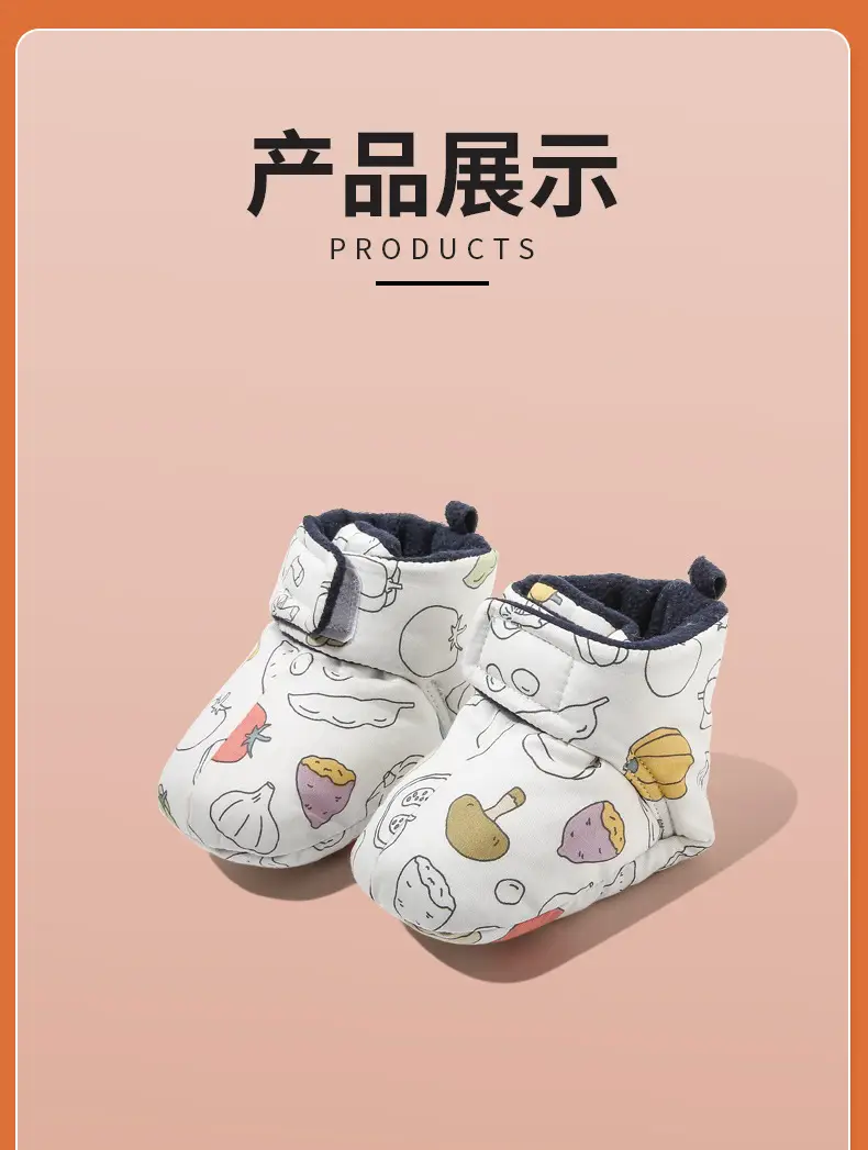 Fentyansu Newborn Baby Shoes 0-18 Months Fleece Lined — feature 19