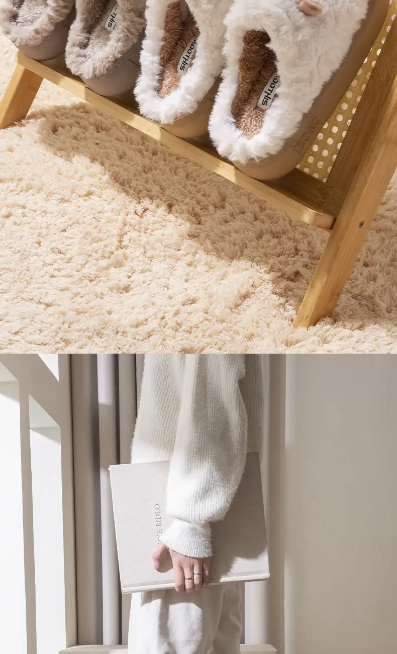 Cute Plush Cotton Slippers for Women Winter 2025 — feature 10