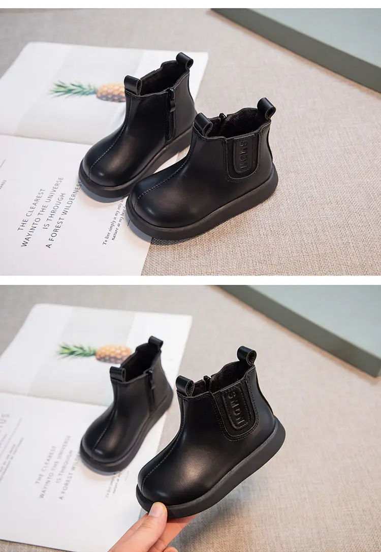 Women's Fleece Baby Boots Winter Ankle Length Soft Sole — feature 10