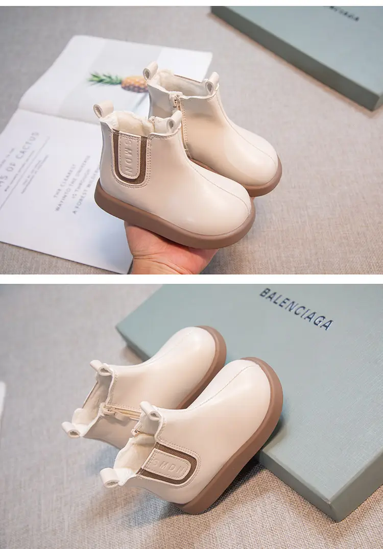 Women's Fleece Baby Boots Winter Ankle Length Soft Sole — feature 13