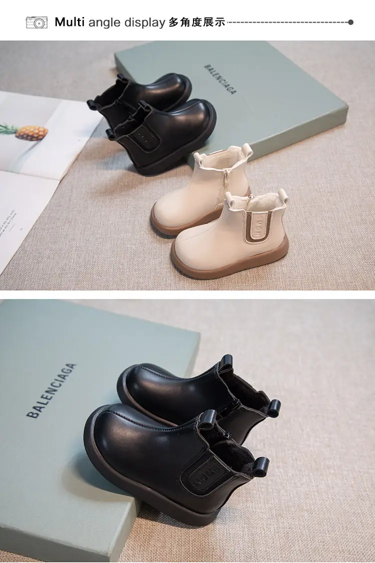Women's Fleece Baby Boots Winter Ankle Length Soft Sole — feature 8
