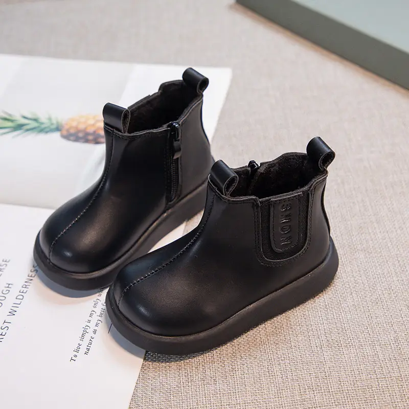 Women's Fleece Baby Boots Winter Ankle Length Soft Sole