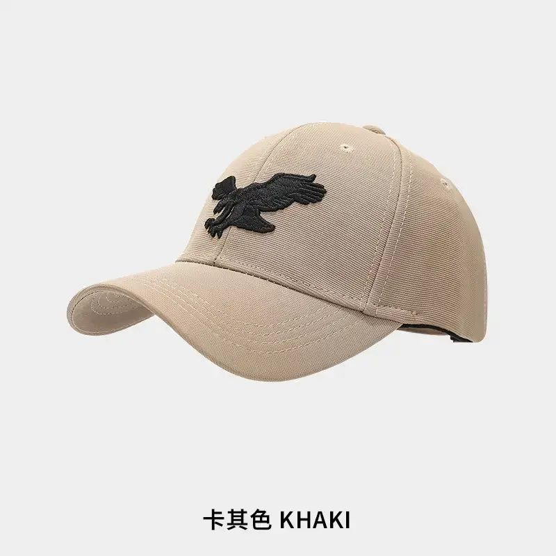 Black Gold Three-Dimensional Eagle Cap for Men - Image 3