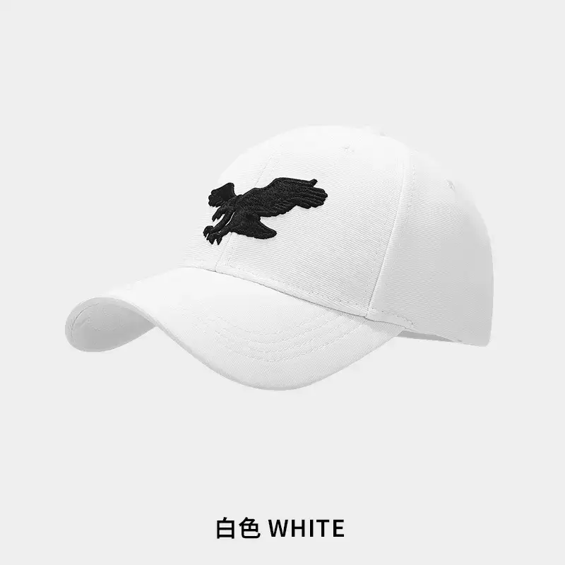 Black Gold Three-Dimensional Eagle Cap for Men - Image 4