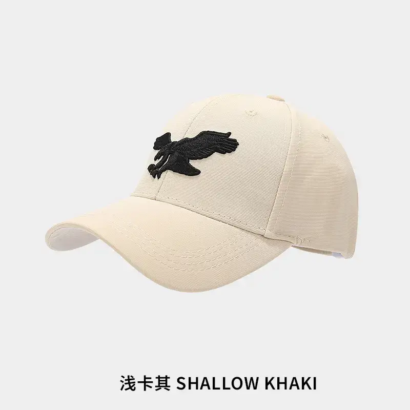 Black Gold Three-Dimensional Eagle Cap for Men - Image 5