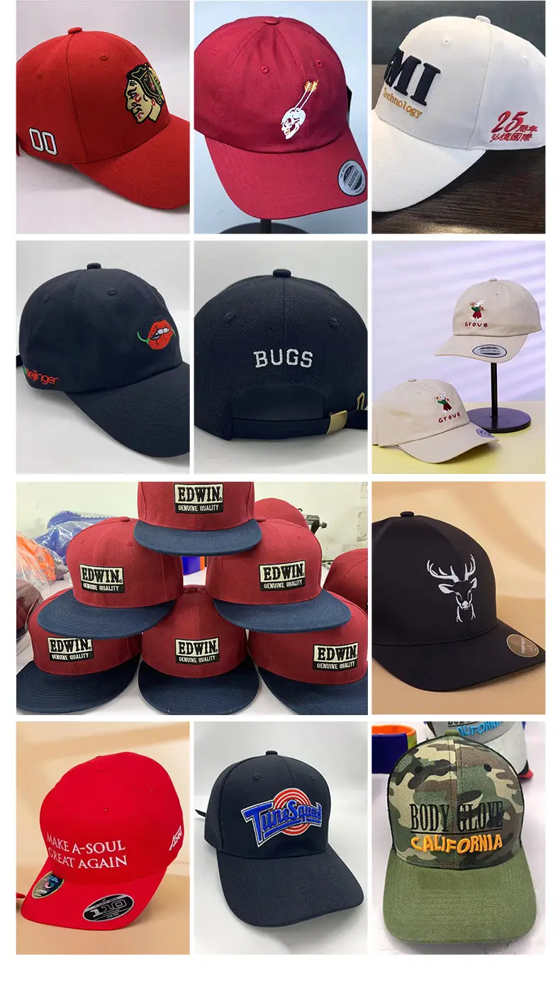 White Pure Cotton Baseball Cap with Logo — feature 12