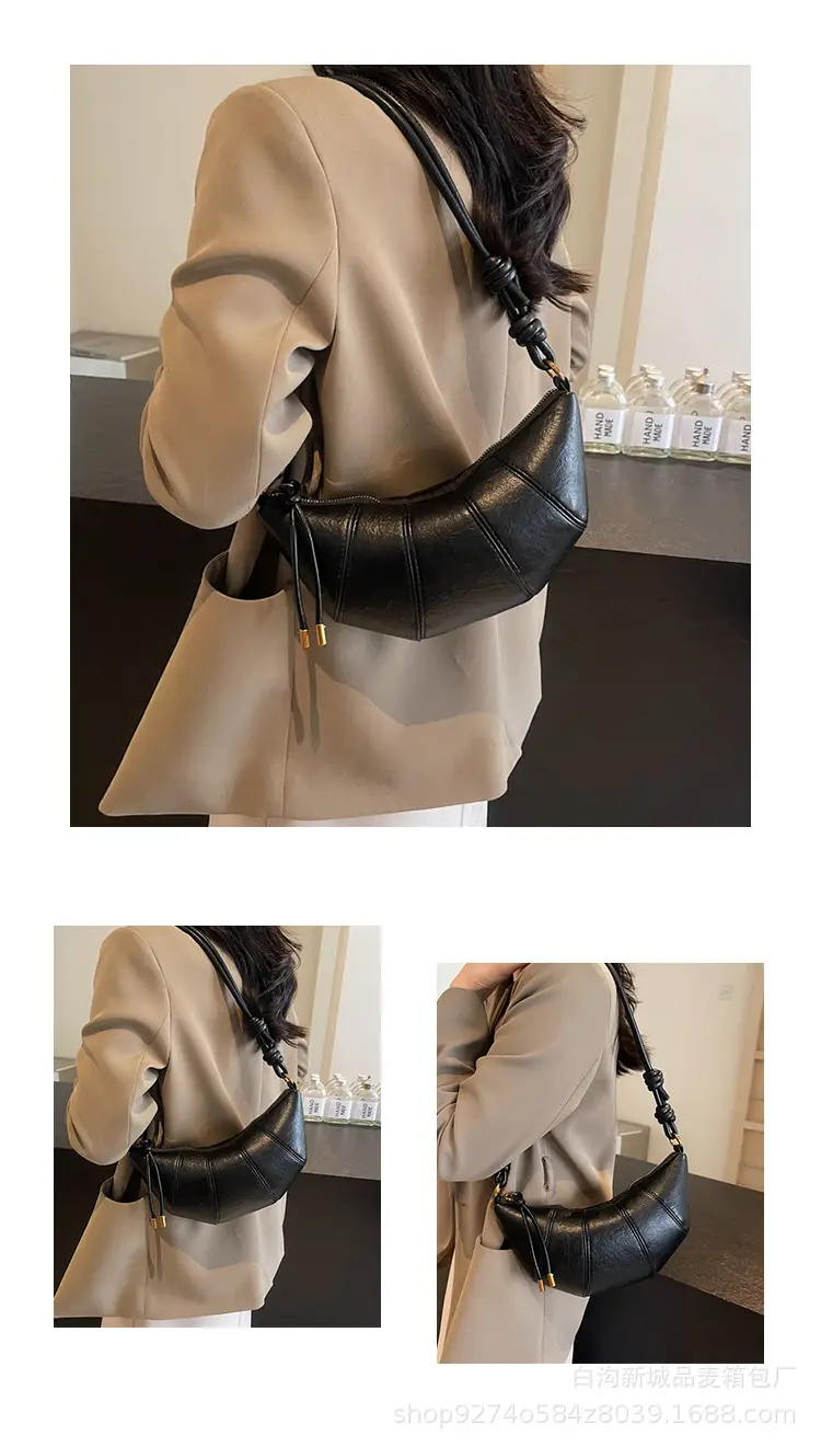 Brown Leather Niche Shoulder Messenger Bag — feature 10