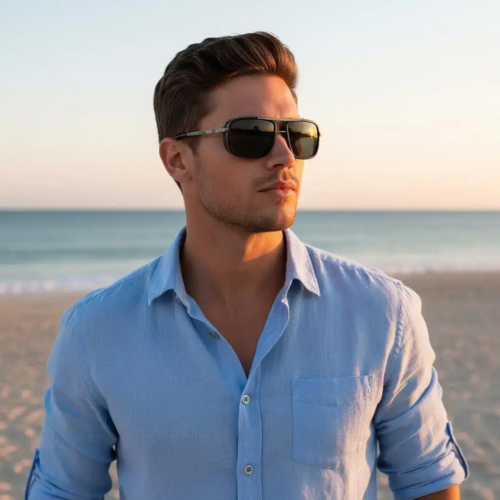 Punk Metal Sunglasses Black Double Bridge — feature 3