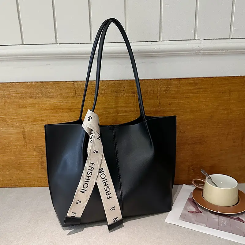 Vintage Brown Tote Bag Large Capacity 2024 - Image 5