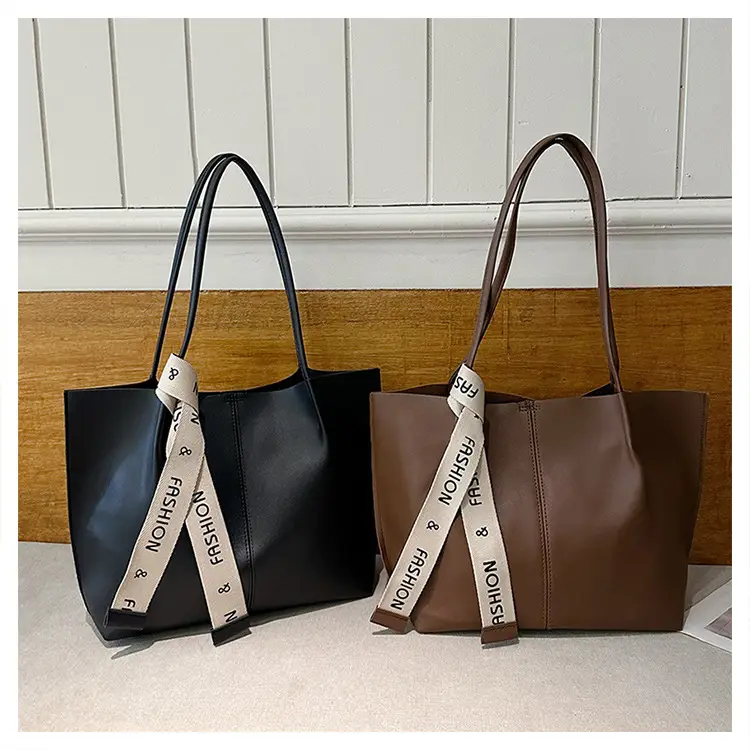 Vintage Brown Tote Bag Large Capacity 2024 — feature 15