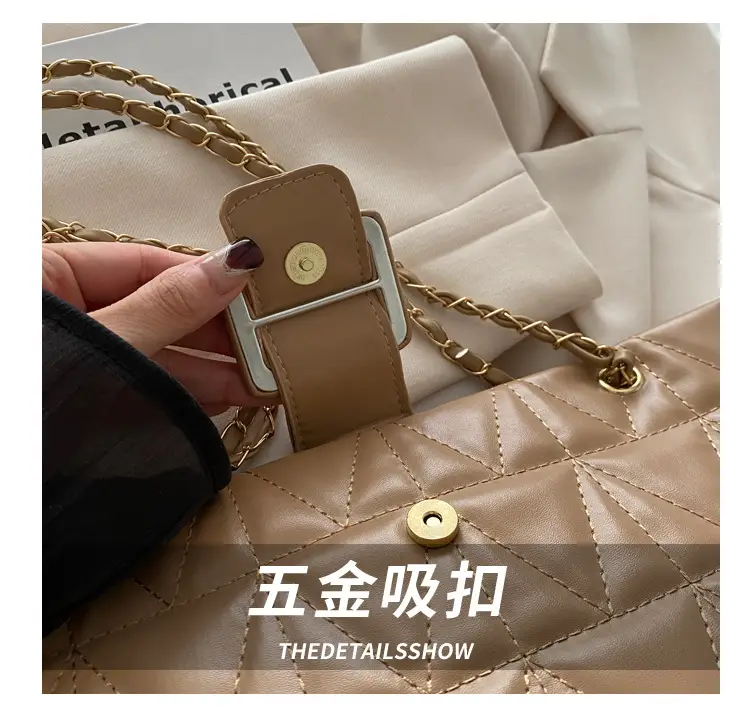 Chanel Style Rhombic Chain Bag Women 2024 — feature 5