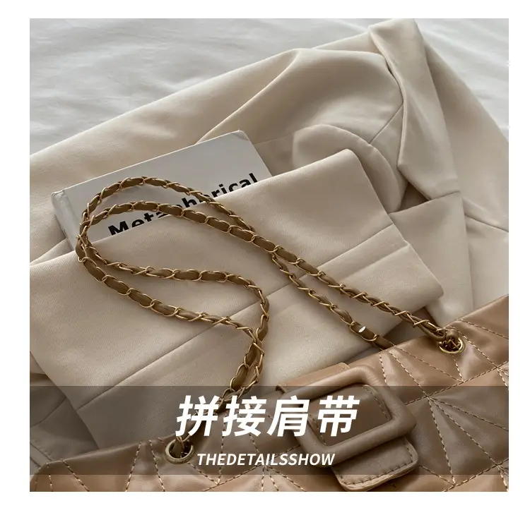 Chanel Style Rhombic Chain Bag Women 2024 — feature 6